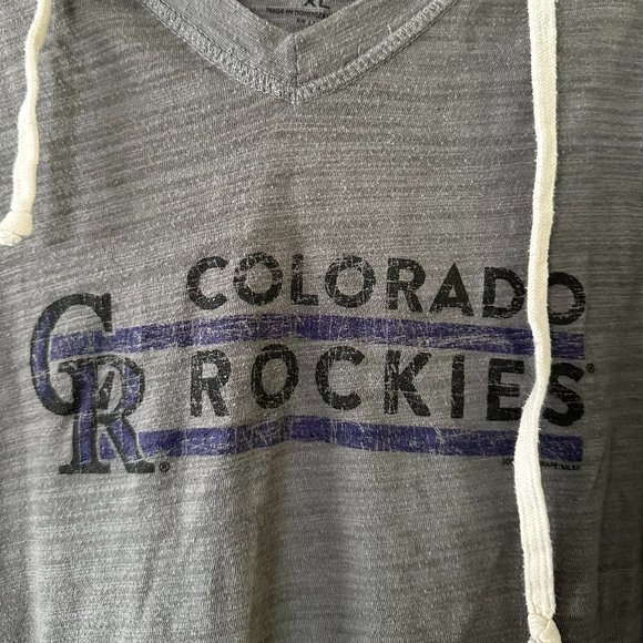 Colorado Rockies Soft As A Grape Hoodie - Picture 1 of 4